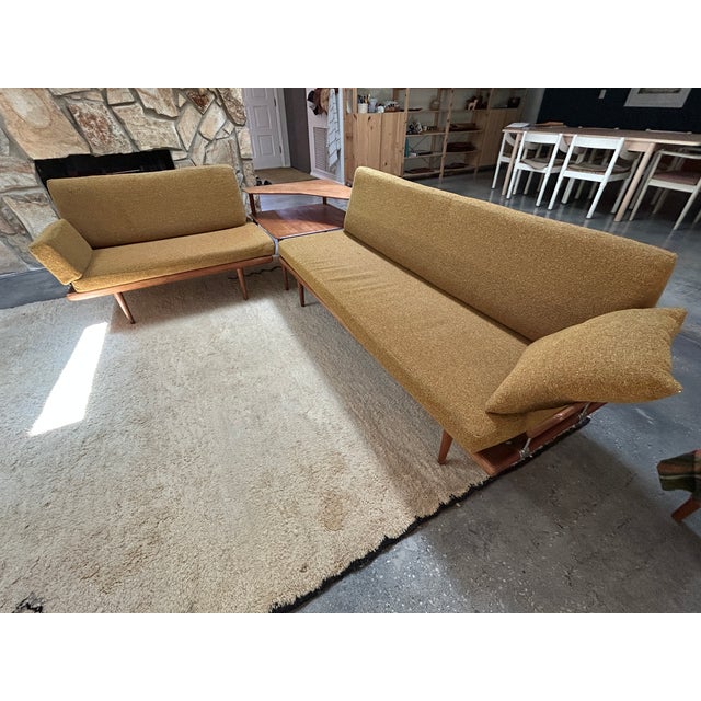 Made in Denmark in the 1950s for France + Søn, this Peter Hvidt + Orla Mølgaard Nielsen is designed in modular units for a...