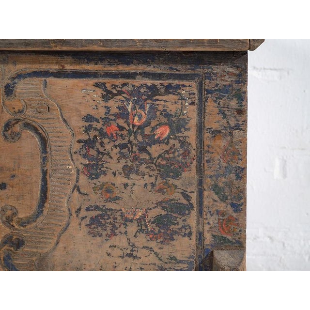 Antique Hand-Painted Wedding Chest, 1846 For Sale - Image 15 of 18