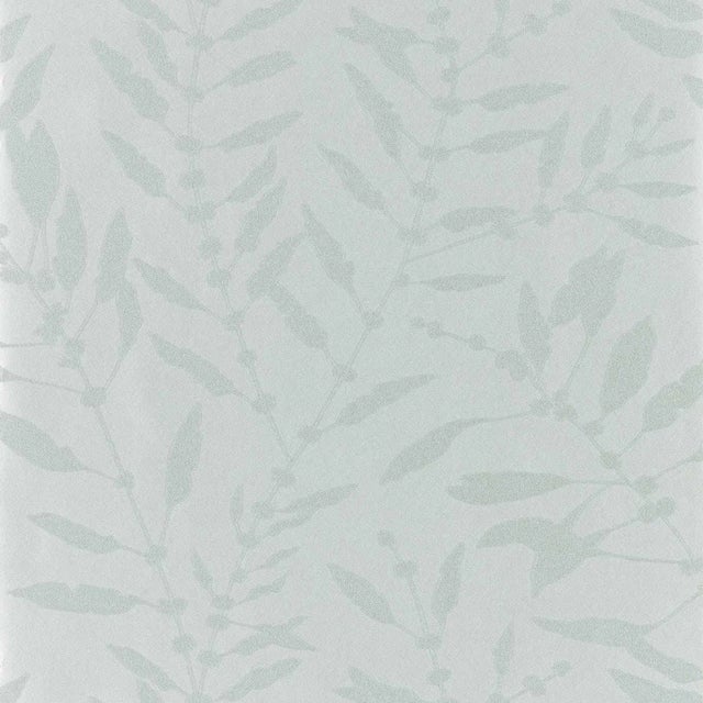 Harlequin Chaconia Shimmer Wallpaper in Stone For Sale