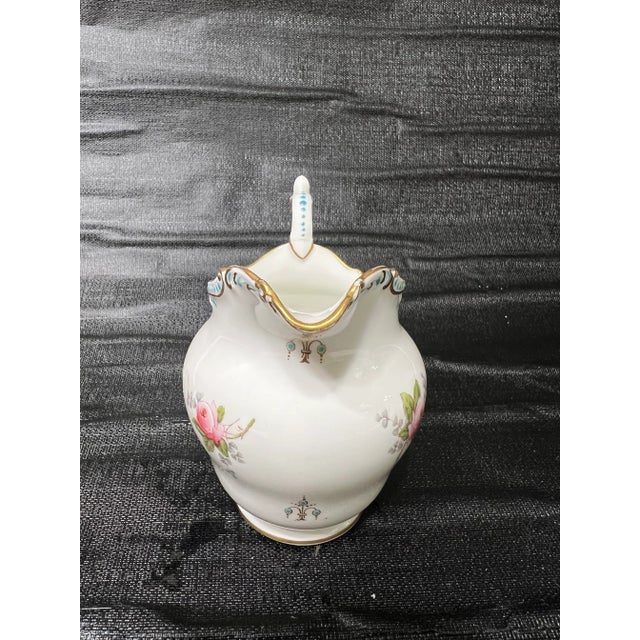 Antique Circa 1875 to 1881, Printed or Painted ' Coalport Ad 1750 ' Creamer For Sale - Image 10 of 11