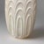A large and tall Modernist bisque porcelain Heinrich brand vase from Germany circa 1960. The design of concentric ovals...