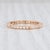 Art Deco New Beverley K 0.22ctw Diamond Eternity Ring 18k Rose Gold Stackable Band Sz 6.5 For Sale - Image 3 of 6
