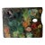 Vintage Painters Pallet Mid Century Impasto Wall Accent For Sale