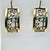 Metal 1990s Vintage Modern Contemporary Brutalist Sterling Geometric Design Drop Dangle Earrings - A Pair For Sale - Image 7 of 11