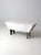 White Antique White Farmhouse Bench For Sale - Image 8 of 18