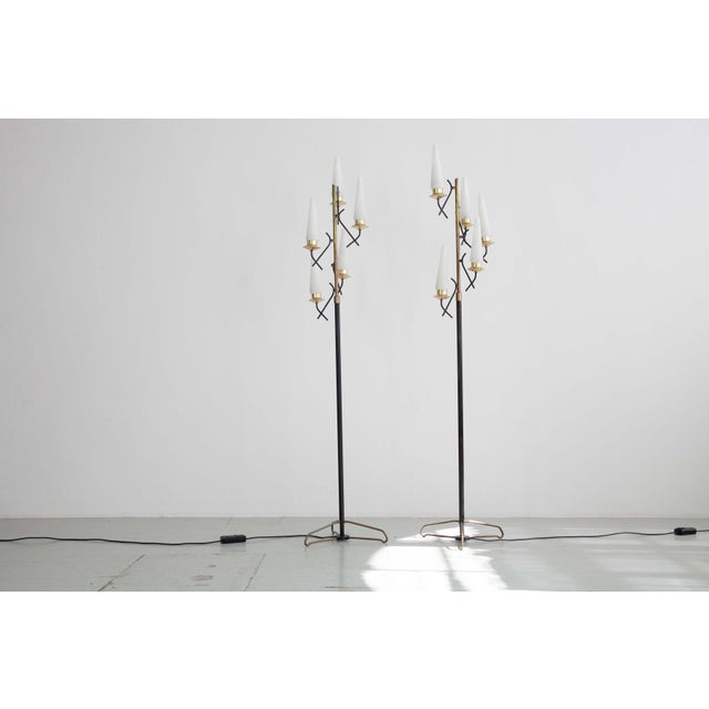 Floor Lamps, Italy, 1950s, Set of 2 For Sale - Image 6 of 18