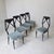 Chairs attributed to Vittorio Dassi for Dassi Mobili Moderni, 1950s, Set of 5 For Sale - Image 6 of 11
