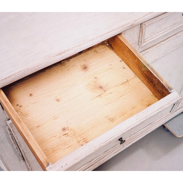 Antique White Buffet, 1800s For Sale - Image 5 of 6