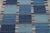 Handwoven in semi-worsted wool this 3x4 Scandinavian rug features a geometric plaid-inspired design in layered shades of...