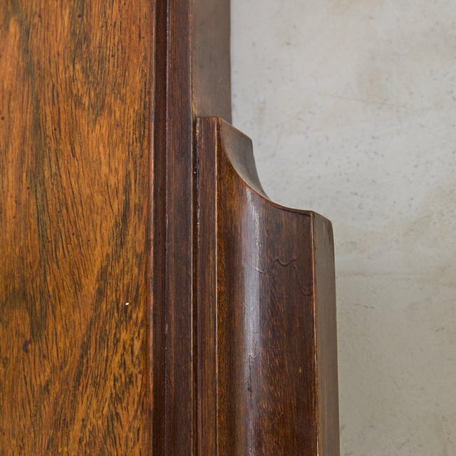 Art Deco French Art Deco Mahogany Wall Mirror, 1930s For Sale - Image 3 of 7