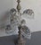 XL 1920's Opulent Hollywood Regency Palm Tree With Cut Crystal Table Lamp For Sale - Image 10 of 18