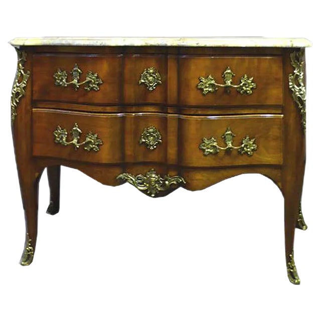 Antique Louis XV Style Commode For Sale