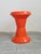 Plastic Space Age Patio Set in Orange Plastic, 1970s, Set of 3 For Sale - Image 7 of 12