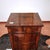 Walnut slab cabinet, three drawers height: 78 width: 55 depth: 46 seat height: 47 this piece is attributed to the...