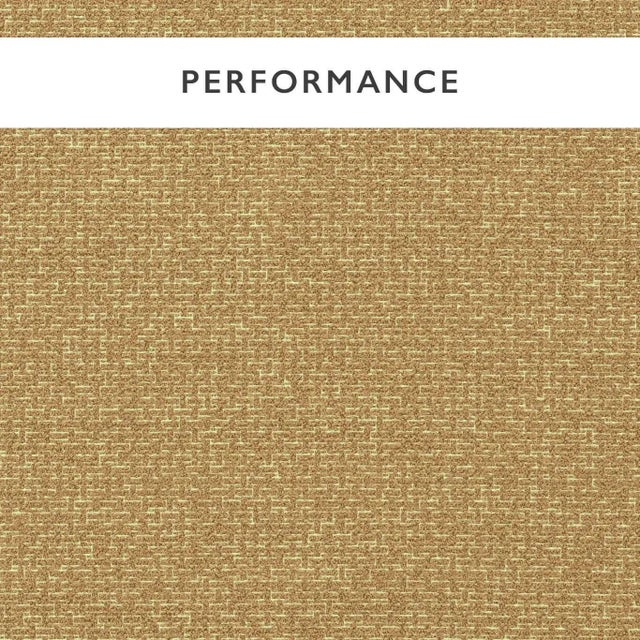Harlequin Arran Fabric in Ochre/Linen For Sale