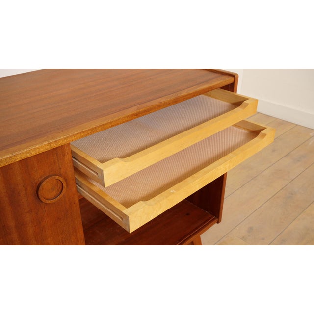 Vintage Sideboard in Walnut For Sale - Image 9 of 16