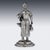 Late 19th Century 19th Century German Silver Figure of a Fruit Seller, 1880 For Sale - Image 5 of 18