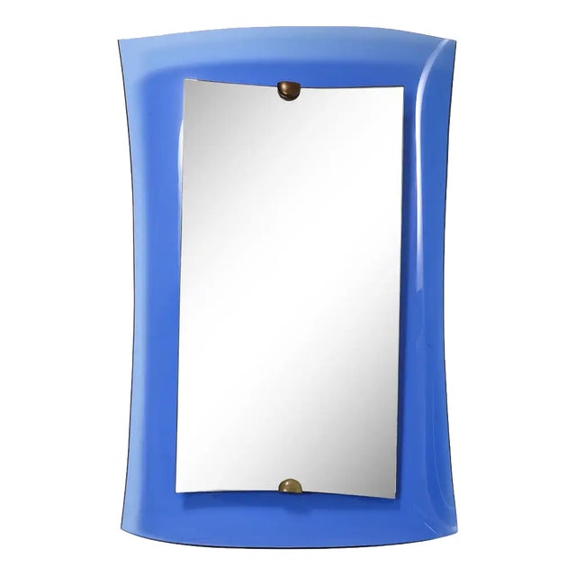 Vintage Model 2712 Wall Mirror by Cristal Art, 1950s For Sale