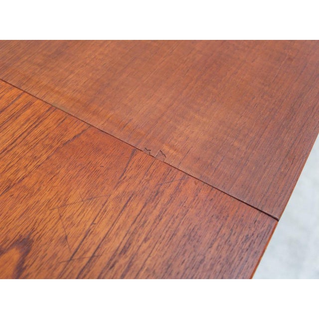 Extendable Dining Table by Erik Riisager Hansen for Haslev, 1960s For Sale - Image 18 of 18