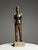 Hand-Carved Statue of a French Officer, 19th Century, Oak on Stone Base For Sale - Image 3 of 17