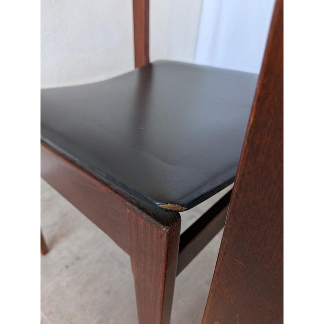 Vintage Scandinavian Wooden Dining Chairs from Stol Kamnik, 1970s, Set of 6 For Sale - Image 11 of 18