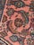 Blue Antique Hamadan Rug Coral-Pink & Sky Blue Water Garden Rug 2.7 x 3.4 For Sale - Image 8 of 10