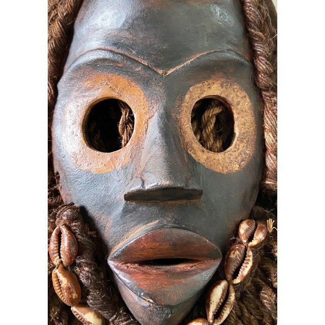 African Côte d'Ivoire Dan Ceremonial Dance Mask For Sale - Image 3 of 5