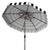 2020s Elsa Fashion Line 9Ft Double Top Umbrella, Black & White For Sale - Image 5 of 6