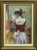 Pino "Isabella" on Canvas Hand Signed & Embellished W/ Custom Frame For Sale
