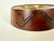 Mid-Century Modern Round Teak and Brass Pipe Ashtray, 1960s For Sale - Image 6 of 10
