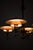 Metal Ceiling Lamp in Brass and Glass from Lyfa, 1930s For Sale - Image 7 of 12