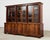 Early 20th Century Grand French Empire Style Bronze Mahogany Bibliotheque Bookcase For Sale - Image 5 of 12
