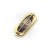 14k Gold Envelope Shaped Mourning Locket With Arrow For Sale In Los Angeles - Image 6 of 7
