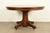 An exceptional antique Mission or Arts & Crafts period quarter sawn oak pedestal extension dining table In the manner of...