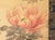 Textile "Peony Flower and Butterflies" by Kawabata Gyokusho, Meiji Era Japanese Silk Scroll Painting For Sale - Image 7 of 16