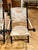 Traditional Pair, Georgian Brighton Pavilion Carved Chinese Export Campaign Chairs For Sale - Image 3 of 11