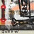 Spinhead - Abstract Figurative Graffiti Street Art Acrylic Painting on Newspaper by Gary John For Sale - Image 4 of 6