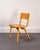 Stackable School Chair in Wood and Bentwood, 1970s For Sale - Image 4 of 11