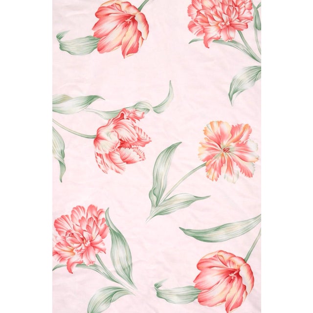 Textile Vintage Cohama “Riverdale” Chintz Large Floral Print Decor Fabric 9 Yards For Sale - Image 7 of 9