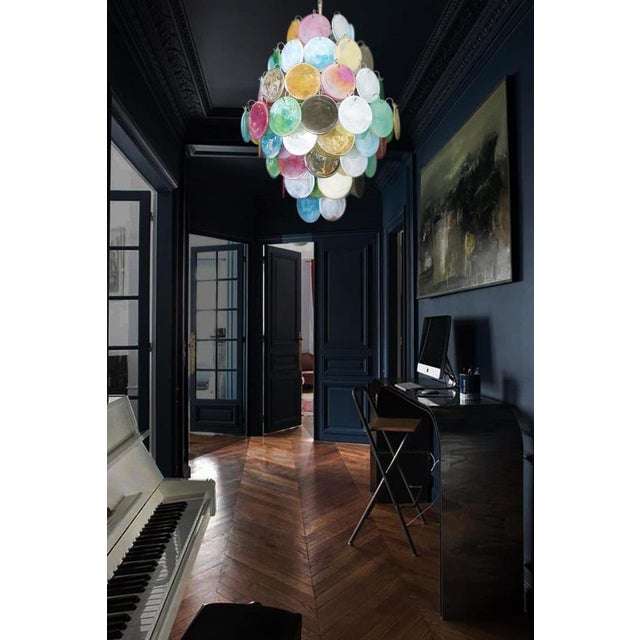 Vintage Italian Murano Chandeliers, 2000s, Set of 2 For Sale - Image 15 of 18