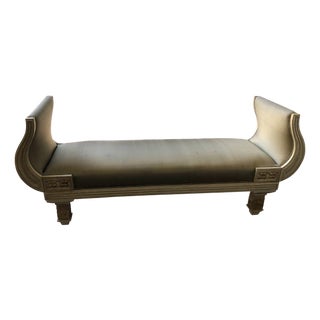 Vintage Neoclassical Bench, 1930 For Sale