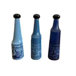 Surrealist Glass Bottles by Salvador Dali for Rosso Antico, 1970s, Set of 3