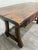 Vintage Spanish Colonial Style Writing Desk Library Table For Sale - Image 4 of 18