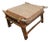Vintage 1960s Bamboo Ottoman in the Style of Ficks Reed's Far Horizon Line For Sale