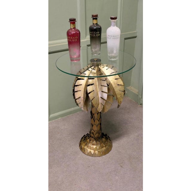 French Palm Tree Table, 1970 For Sale - Image 7 of 8