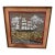 Vintage Theodore deGroot "The Whalers Essex" Framed Wood Art For Sale