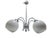 Art Deco Style Chandelier, Poland, 1970s, in Very Good conditions. Designed 1970 to 1979 European Plug (up to 250V).The...