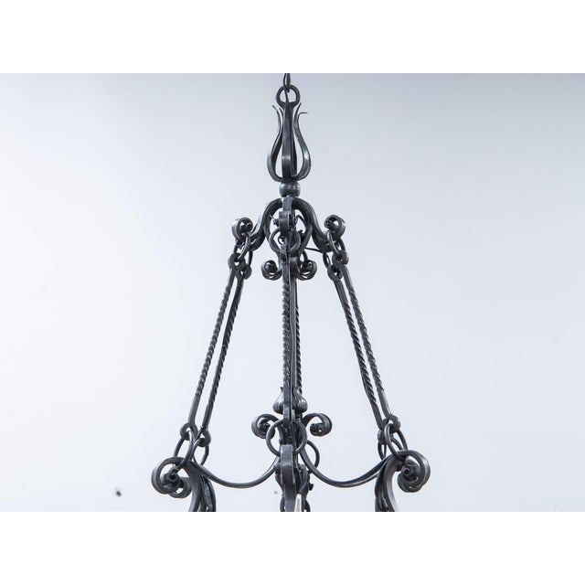 Liberty Chandelier by Alessandro Mazzucotelli, 1890s For Sale - Image 6 of 16