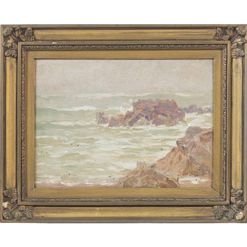 Joaquim Lopes, Marinha, Oil on Wood For Sale