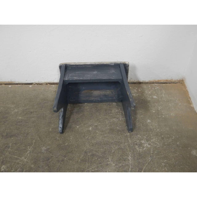 Industrial Fir Stool, 1960s For Sale - Image 9 of 11